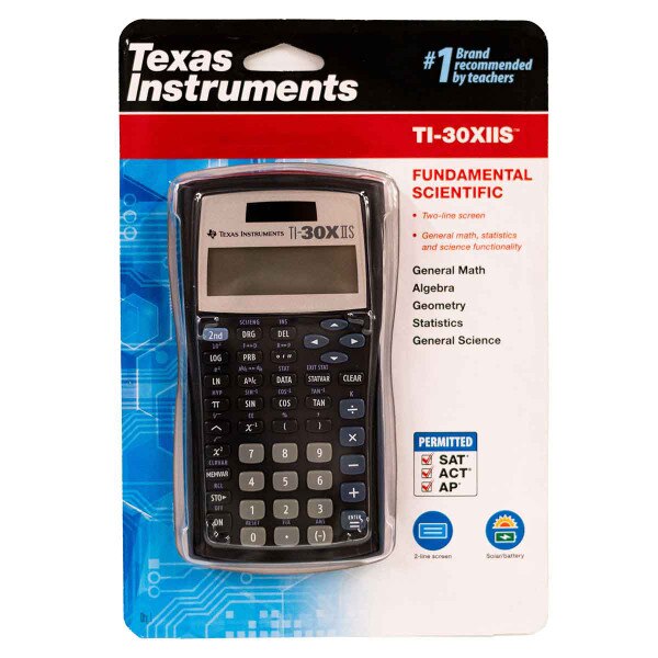 black scientific calculator